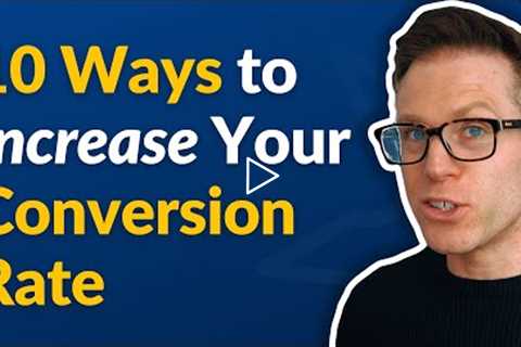 10 Ways to Increase Your eCommerce Conversion Rate