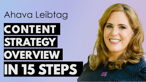 Content strategy overview in 15 steps