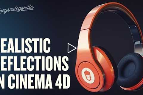 Cinema 4D Tutorial // 3 Tips For More Realistic Reflections