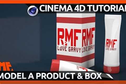 Cinema 4D Tutorial - Model a Product and Box