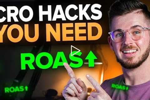 CRO Expert Secrets To MASSIVELY Increase Your ROAS (Nicholas Reed)