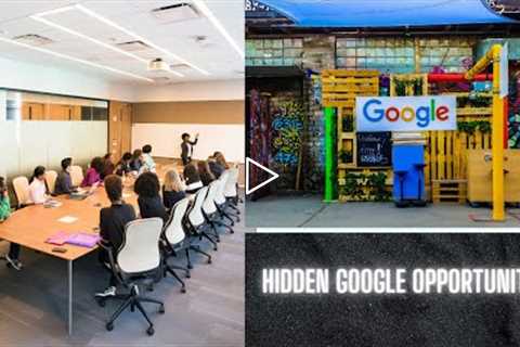 How to Get a Job at Google | Google opportunities open for EVERYONE