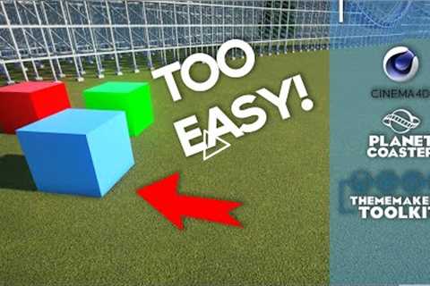 Planet Coaster Custom Scenery with Cinema 4D and Thememaker's Toolkit - Quick & Dirty Tutorial