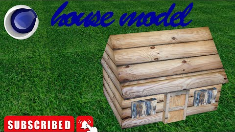cinema 4d tutorial | house model