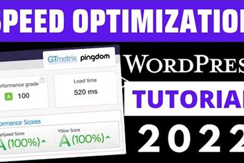 How To Speed Up WordPress Website ? WordPress Speed Optimization using 10Web Booster Tutorial 2022