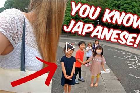 How do Japanese Kids React to Foreigners?