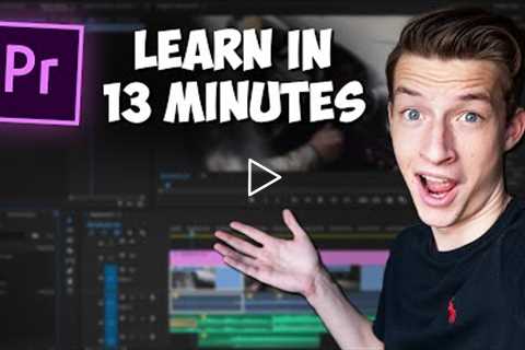 Premiere Pro Tutorial for Beginners 2022 - Everything You NEED to KNOW!