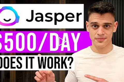 How to Make Money With Jasper (AI Content Writer) Jasper Tutorial