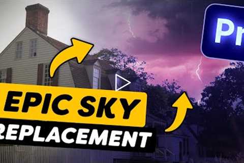 How to do SKY REPLACEMENT (Premiere Pro)