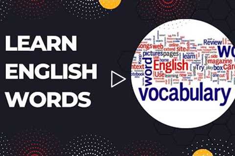 Learn English words