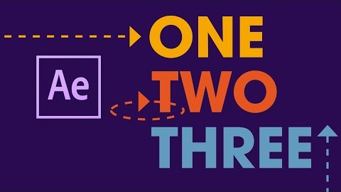 Kinetic Typography In After Effects - No Plugins