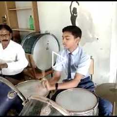 How to play drum || Easy and basic steps || Students learn to play drum
