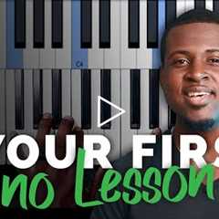 My First Piano Lesson: For Beginners