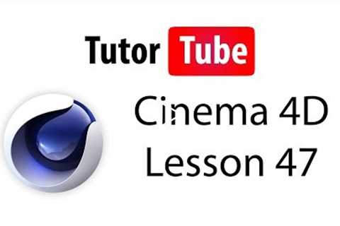 Cinema 4D Tutorial - Lesson 47 - MoGraph