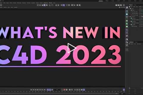What's New in Cinema 4D 2023