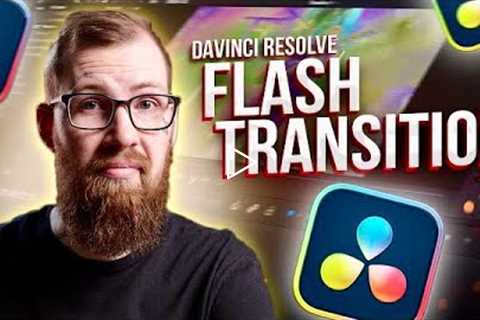 The Super Fast Flash Transition!!! | DaVinci Resolve Tutorial For Beginners