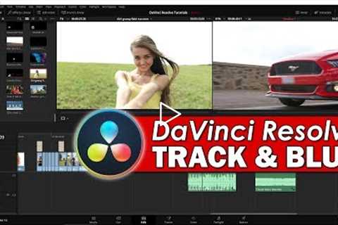 DaVinci Resolve - Track and Blur