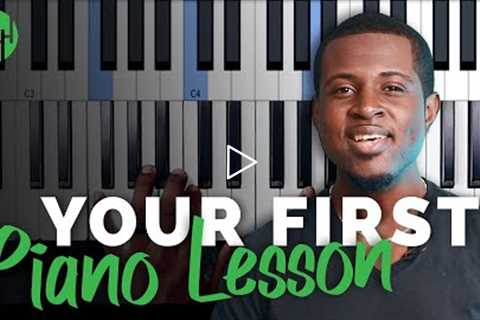 My First Piano Lesson: For Beginners