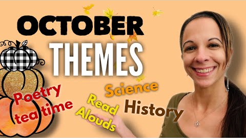 October Homeschool Themes || homeschool ideas