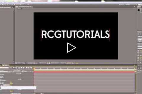 After Effects Tutorial: Kinetic Typography (Fade + Scale Each Letter) -HD-