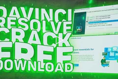 Davinci Resolve Crack download, full free License Version, October 2022
