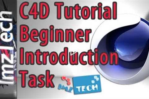 Cinema 4D - Beginners Guide - Master the basics - Tutorial