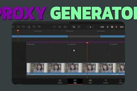 Blackmagic Proxy Generator DaVinci Resolve 18 Tutorial