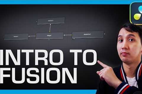 DaVinci Resolve Fusion Beginner Tutorial - Intro to Node Compositing