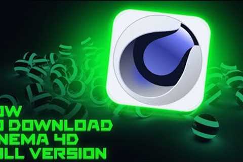 How To Download CINEMA 4D Full Version | CINEMA 4D For Windows OS | CINEMA 4D Download 2022 October