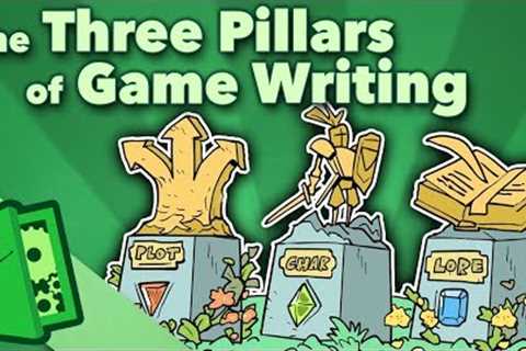 The Three Pillars of Game Writing - Plot, Character, Lore - Extra Credits