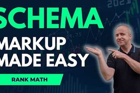 Schema Markup for your website ( Made easy by Rank Math )