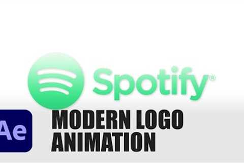 After Effects Tutorial | Modern Logo Animation