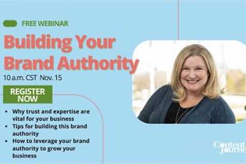 Building Your Brand Authority