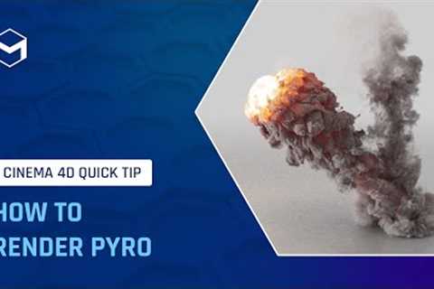 #C4DQuickTip 62: How to render Pyro in Cinema 4D