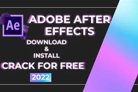 Adobe After Effects Crack | How to Install [Lifetime Activation] + Activate FREE - 100% Working!