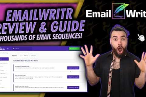 EmailWritr Review & Guide 📧 Over 1600 Email Sequences For Multiple Industries! Josh Pocock