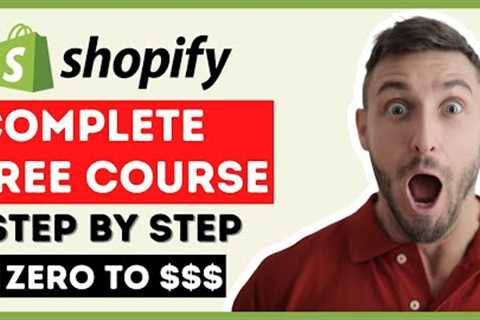 COMPLETE Shopify Tutorial For Beginners 2022 - How To Create A Pets Shopify Store From Scratch