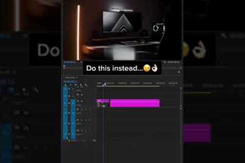 How to edit 10x Faster in Premiere Pro 🤯 #premiereprotutorial #tipsandtricks #howto #premierepro