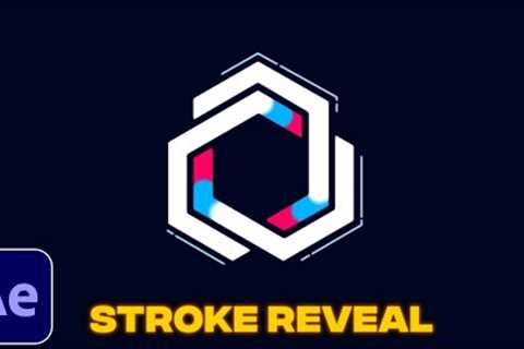 Stroke Logo Animation Tutorial in After Effects | Stroke Logo Reveal