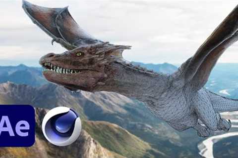 Realistic Dragon Tutorial in After Effects & Cinema 4D
