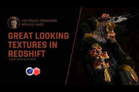 LIVE Project Breakdown | Great Looking Textures in Redshift