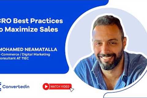 Conversion Rate Optimization Best Practices for E-commerce - Mohamed Neamatalla