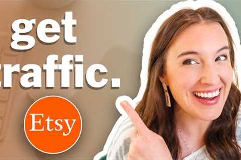 No audience? 👉 DO THIS TODAY to get traffic to your Etsy shop and MAKE MONEY ONLINE