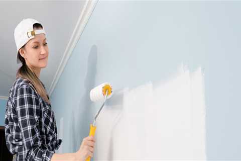 Can you just paint over already painted walls?