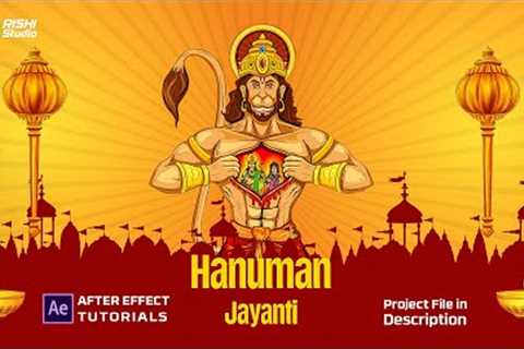 Hanuman Jayanti | Hanuman Jayanti Motion Graphics | Hanuman Jayanti After Effect Tutorials