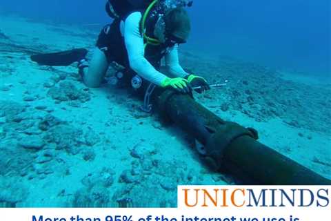 Internet runs on under-sea cables!