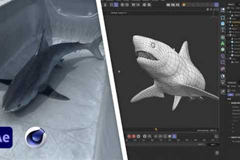 Making of VFX - Pool shark [C4D - After Effects]