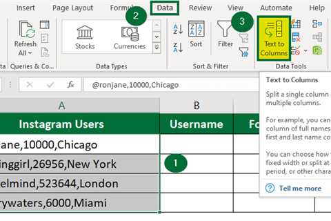 Excel Formulas