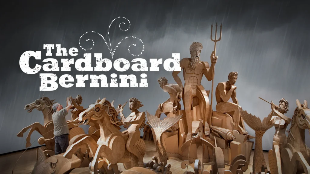 The Cardboard Bernini: An Artist Spends 4 Years Building a Giant Cardboard Fountain Inspired by the ..