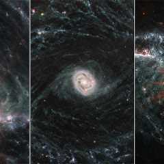 3 New JWST Spiral Galaxy Photos Reveal Galaxies That Spiral & Sparkle